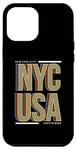 Coque pour iPhone 12 Pro Max New York, New York, Manhattan, Big Apple, Brooklyn