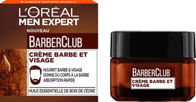 L'oréal Paris - L'oréal Men Expert Barber Club Crème Barbe&visage - 50ml Nourrissante Et Visage