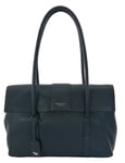 Radley Navy Shoulder Bag Dark Blue Medium Leather Brompton Mews Handbag RRP £229