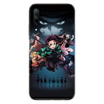 Coque pour Huawei Honor 9X Manga Demon Slayer Noir