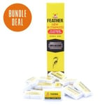 Feather Double Edge Razor Blades full box (200-p)