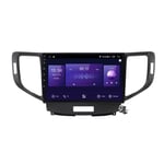 9 Pouces Android 10 Stéréo Système GPS De Navigation pour Honda Accord 8 2008-2012 avec FM AM RDS Autoradio/Miroir Lien/DSP Système Multimédia/Carplay Android Auto/BT SWC,7862: 4+64