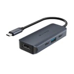 HYPER HyperDrive EcoSmart Gen.2 Universal USB-C 4-in-1 Hub w 100 W PD Power Pass-thru