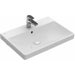 Villeroy&boch - Avento - Meuble lavabo 60x47 cm, avec trop-plein, trou de robinetterie, blanc alpin 41586001