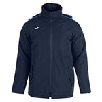 Joma L Anorak Trivor Mixte, Bleu Marine-Bleu Roi, L