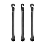 Démonte-Pneus Vélo Set,3pcs Demonte Pneu pour Trotinette Demonte Pneu Velo en Acier au Carbone leviers de pneus de bicyclette Leviers De Pneus Réparation De Vélos en Métal pour Roues de Vélo