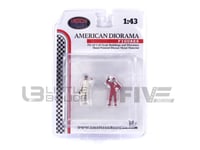 AMERICAN DIORAMA 1/43 - FIGURINES RACING LEGENDS 00 SET OF 2 FIGURES 76452