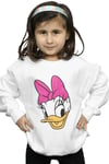 Daisy Duck Head Painted Sweatshirt