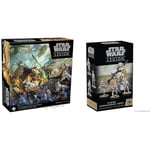 Atomic Mass Games | Star Wars Legion: Clone Wars Core Set | Unit Expansion | Miniatures Game & | Star Wars Legion: Clone Commander Cody Expansion | Miniatures Game | Ages 14+