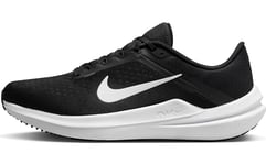 Nike Homme Air Winflo 10 Running Shoe, Black/White-Black, 38.5 EU