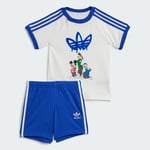 adidas x Disney Mickey Mouse Shorts Tee Set Kids