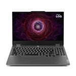 Lenovo LOQ 15AHP9 - Ordinateur Portable Gaming 15.6'' FHD 144Hz (AMD Ryzen 7 8845HS, RAM 16Go, SSD 512Go, NVIDIA GeForce RTX 4050-6GB, Windows 11 Home) Clavier AZERTY Français - Gris Lunaire