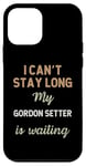 Coque pour iPhone 12 mini Adorable chien Gordon Setter pour maman, papa, propriétaire de race, chiot