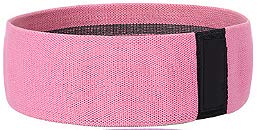 Sebasti Fitness hip ring resistance band elastic band squat buttocks elastic ring yoga knitted stretch belt training hip belt (Pink)