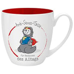 Gruss & Co 46265 Tasse Anti-stress, mug à café, pour héroïnes, 45 cl, faite à base de porcelaine New Bone China, idéale comme cadeau