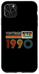 Coque pour iPhone 11 Pro Max Cassette rétro Vintage 1990 en édition limitée Birthday 34