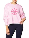 Nike Icon Clash Dry Pt Tp Gd Sweatshirt Women's Sweatshirt - Pink Foam/Hyper Pink, L