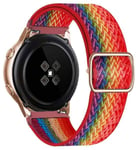 (Pride Edition) Nylon ranneke Samsung Galaxy Watch 4/classic/46mm/active 2/gear S3/amazfit Säädettävä elastinen rannekoru Huawei Gt 2/3 Pro Ranneke - Kellon rannekkeet