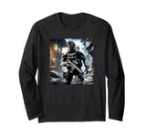 Military Soldier Officer Art Military Art Combat Aesthetics Long Sleeve T-Shirt