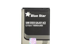 Bluestar 5901737173621, Batteridrevet, Sort, Lithium-Ion (Li-Ion), 1600 Mah, Samsung Galaxy Ace/Gio S5670