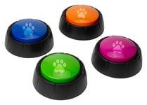 Menkind Set Of 4 Recordable Dog Buttons