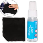 12 x LENS CLEANER SPRAY CLOTHS SET Clean Optical Camera Glasses Sunglasses Wipe