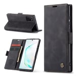 CaseMe vintage Samsung Galaxy Note 10 Lite fodral - Svart