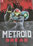 METROID DREAD: PROMO BONUS POSTER (NO GAME) NEW SEALED - SAU (2 Sided)