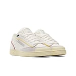 Reebok Mixte Club C BULC Sneaker, Chalk/Chalk/WEATHEREDWHITE, 40 EU