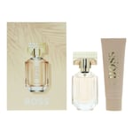 Hugo Boss The Scent 2 Piece Gift Set: EDP 30ml - Body Lotion 50ml Women Spray