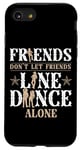 iPhone SE (2020) / 7 / 8 Line Dancing Dance Teacher Friends Don't Let Friends Line Case