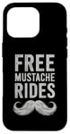 Coque pour iPhone 16 Pro Free Moustache Rides Moustache Face Sitting