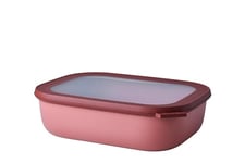 Mepal - Bol Multifonction Rectangulaire - Boîte Conservation Alimentaire avec Couvercle - Convient comme Boîte de Hermétique pour le Réfrigérateur, Micro-ondes & Congélateur - 2000 ml - Vivid mauve