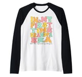 In My First Time Grandpa Era Groovy 1st Time Grandpa Cute Raglan Baseball Tee