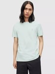 AllSaints Brace Crew Neck T-Shirt, Calcite Green