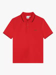 HUGO BOSS Kids' Short Sleeve Polo Shirt, Red