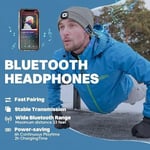 Bluetooth-pipo valolla, ajovalo kuulokkeilla ja sisäänrakennetulla kaiutinmikrofonilla, lahjoja miehille, naisille ja nuorille