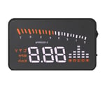 Tlily - X5 Voiture hud Affichage TêTe Haute obd Projecteur de Vitesse Universel