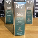 No7 Future Renew Damage Reversal Face Serum Sensitive Skin 25ml 100% Original