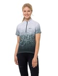 Jack Wolfskin Women's Morobbia Hz Print T W Short-Sleeved T-Shirt, White Cloud All Over, XL