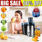 Power 500ML Electric Juicer Fruit Vegetable Blender Juice Extractor Machine UK