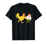 Family Guy Peter & Chicken Fighting T-Shirt