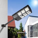 Hengda 400W Lampadaire LED solaire avec détecteur de mouvement Jardin IP67 APPLIQUE EXTERIEURE