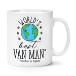 World's Best Van Man 10oz Mug Cup Funny Joke Favourite Courier Driver