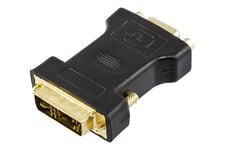 DELTACO Display-adapter - VGA D-Sub (HD-15) hun til DVI Han