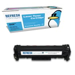 Refresh Cartridges Replacement Cyan CE411A/305A Toner Compatible With HP Printer