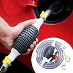 Pompe Manuelle Siphon Transfert Voiture portative(avec Le Tuyau 4M),Universelle Pump,pour solvant d'essence d'aqueduc Liquide Carburant Diesel