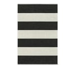 Kasthall - Wide Stripe Icon, 290x380cm, Midnight Black 554 - Kuvioidut matot - Gunilla Lagerhem Ullberg,Kasthall Design Studio - Musta