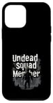 Coque pour iPhone 12 mini Zombie Apocalypse Humour Humour Humour Undead Quotes Survival Comedy