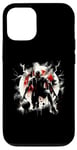 Coque pour iPhone 15 Pro Joueur de basket-ball zombie - Amant effrayant de basket-ball Halloween